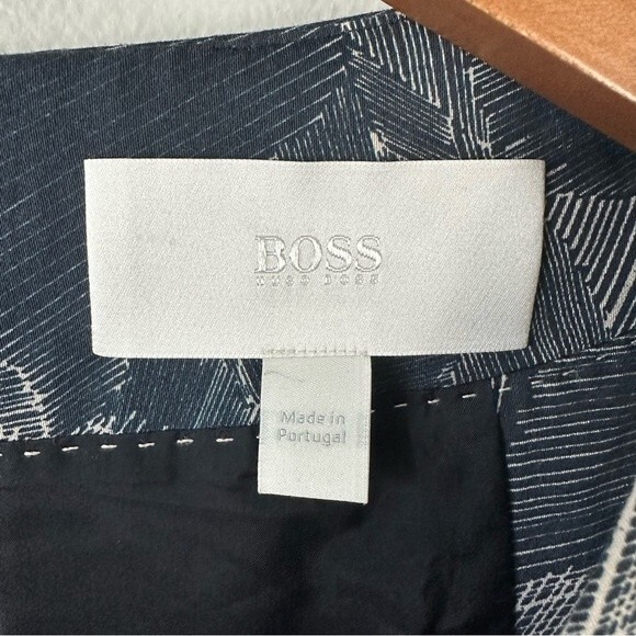 BOSS Hugo Dokysina Abstract Floral Sheath Dress Size 8 - Picture 12 of 15